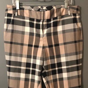Plaid NY&Co Slacks